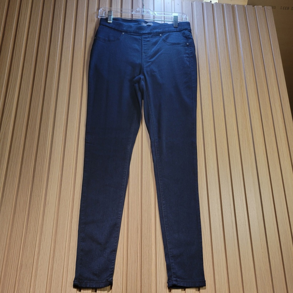 The Limited Womens Dark Wash Pull On Jeggings Skinny Denim Pants Blue Size 4